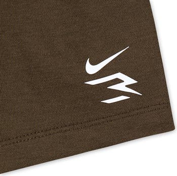 Vertical Graphic T-Shirt & Shorts Set