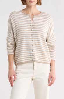 CeCe Stripe Cardigan