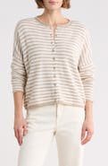 CeCe Stripe Cardigan