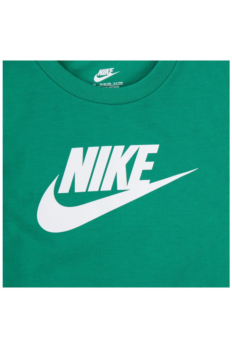 Kids' Club Logo Graphic T-Shirt & Shorts Set, Alternate, color, STADIUM GREEN