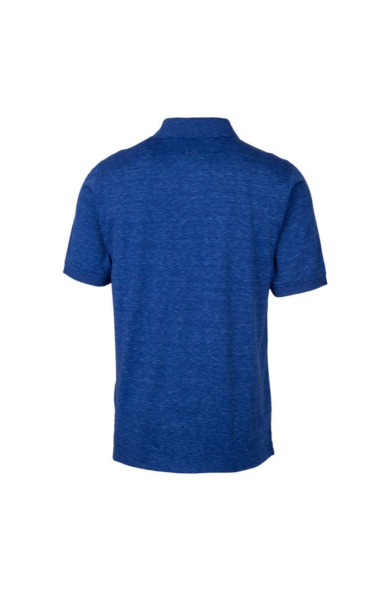 Cutter & Buck Men's Cutter & Buck  Blue Tulsa Drillers Advantage Tri-Blend Space Dye Polo, Alternate, color, 