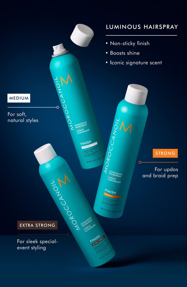 MOROCCANOIL<sup>®</sup> Luminous Spray Extra Strong, Alternate, color,
