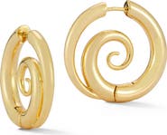 GLAZE JEWELRY Swirl Hoop Earrings