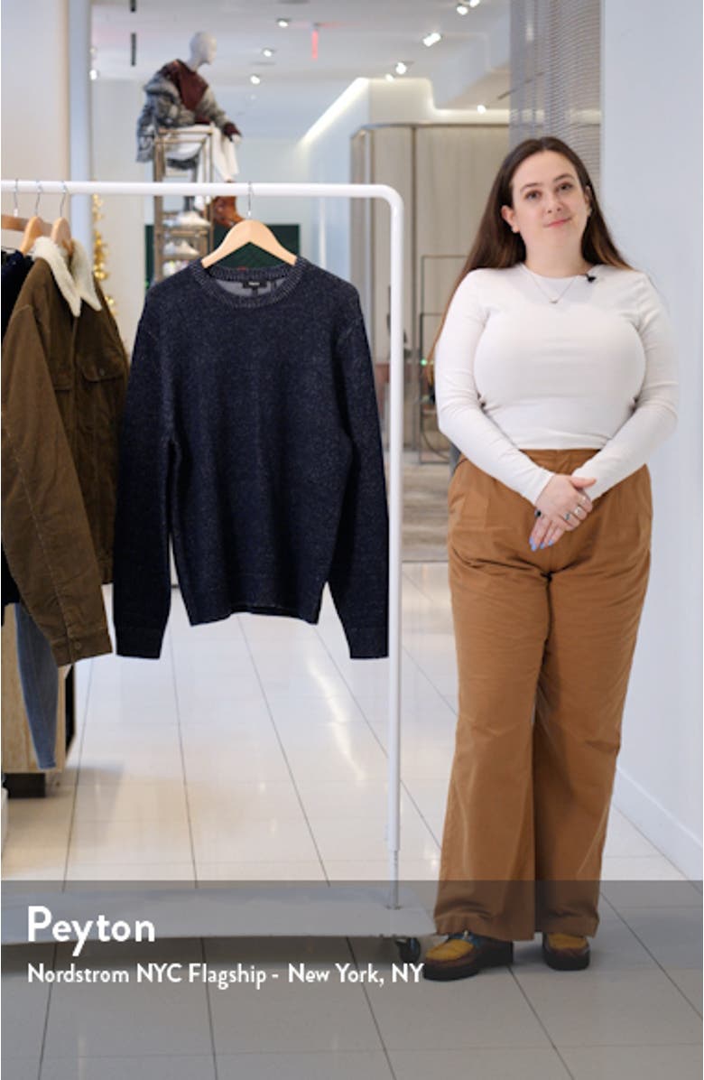 Hilles Plush Wool & Cashmere Sweater, sales video thumbnail