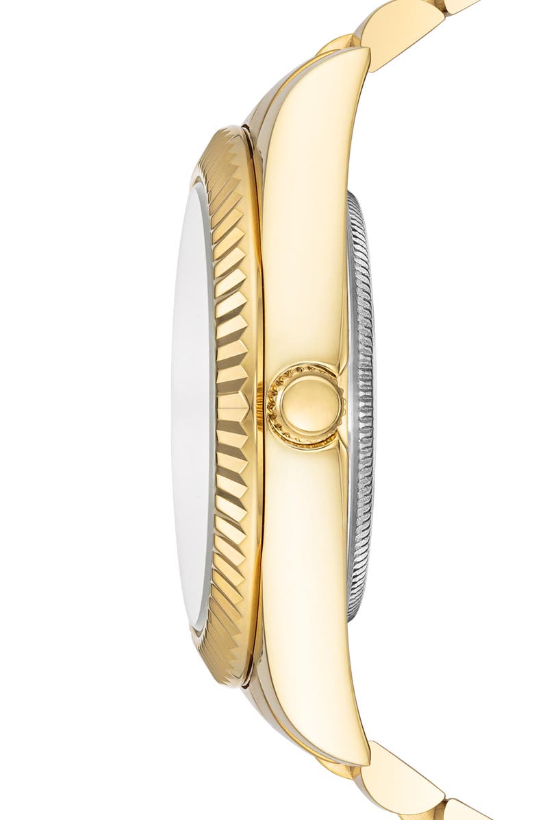 Rachie Shnay The Monaco Bracelet Watch, 40mm, Alternate, color, Siesta Blue