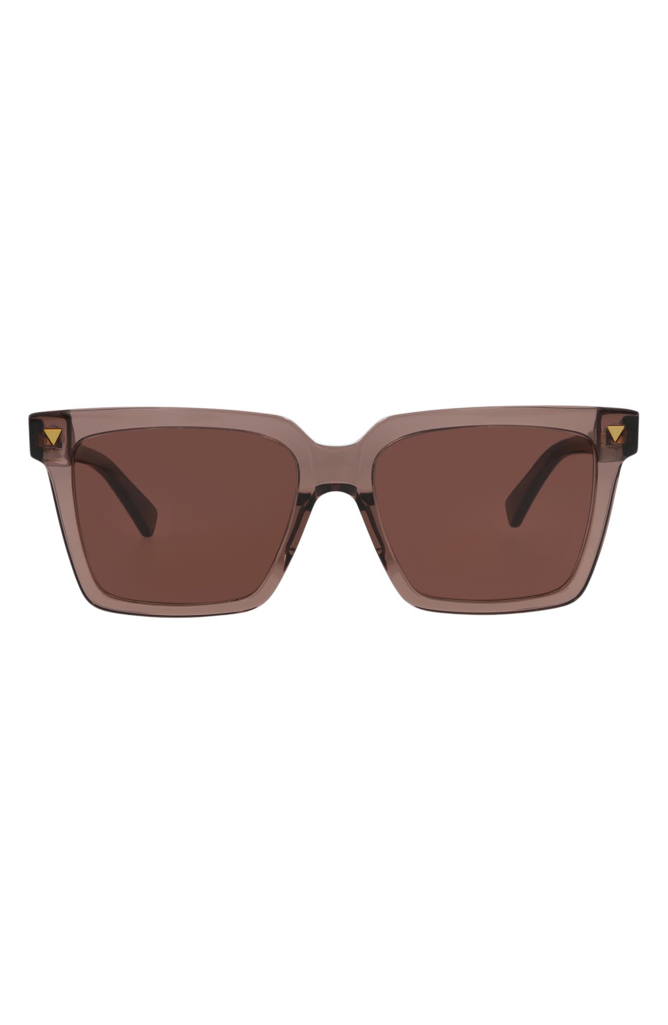 Bottega Veneta 55mm Square Sunglasses