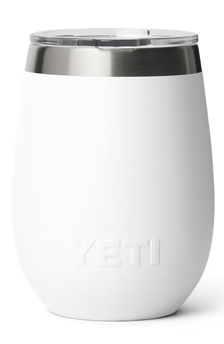 YETI Rambler 10-Ounce Wine Tumbler, Alternate, color, White