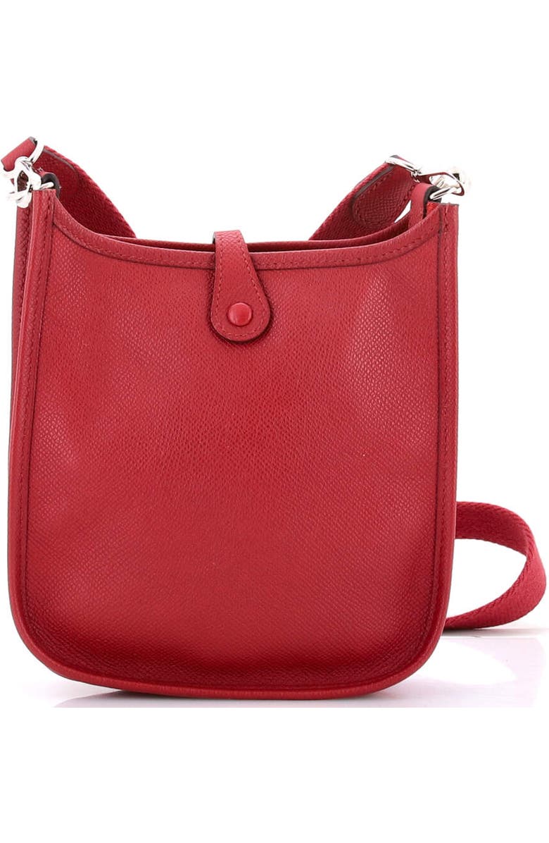 Pre-Owned Hermes Evelyne Bag Gen III Epsom TPM, Alternate, color, Rouge Grenat