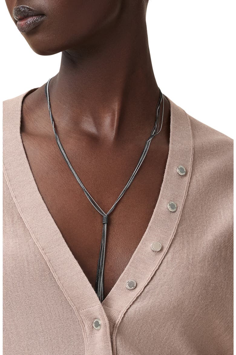 Honor V Merino Wool Cardigan, Alternate, color, PASHMINA PINK