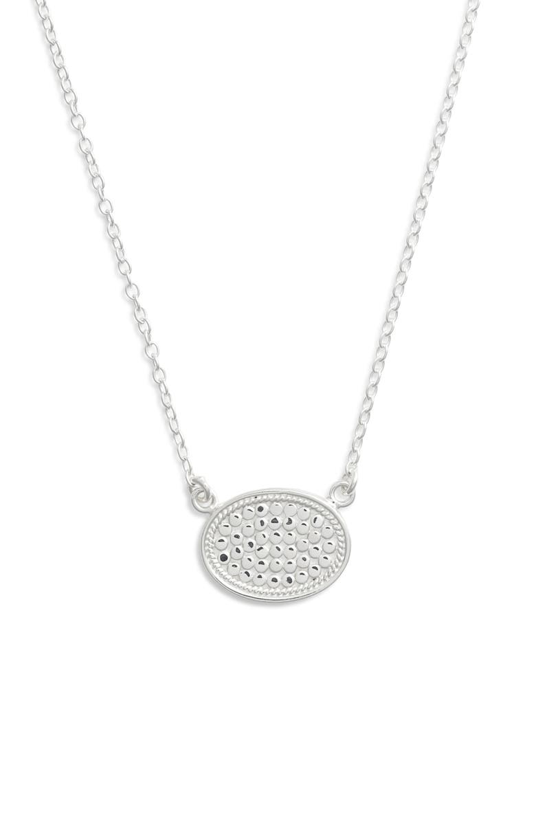 Anna Beck Reversible Oval Pendant Necklace, Alternate, color, 