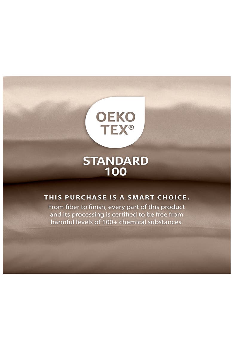 Elegance Satin Sheet Set, Alternate, color, CHAMPAGNE