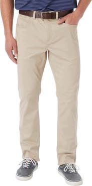 Fair Harbor Horizon Modern Fit Stretch Cotton Blend 5-Pocket Pants