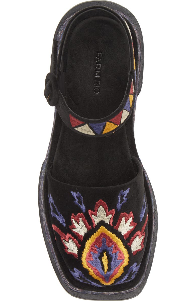 FARM Rio Embroidered Platform Shoe, Alternate, color,