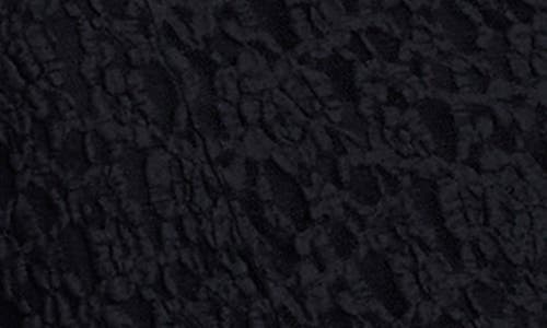 Kenneth Cole Scoop Back Stretch Lace Maxi Dress In Black