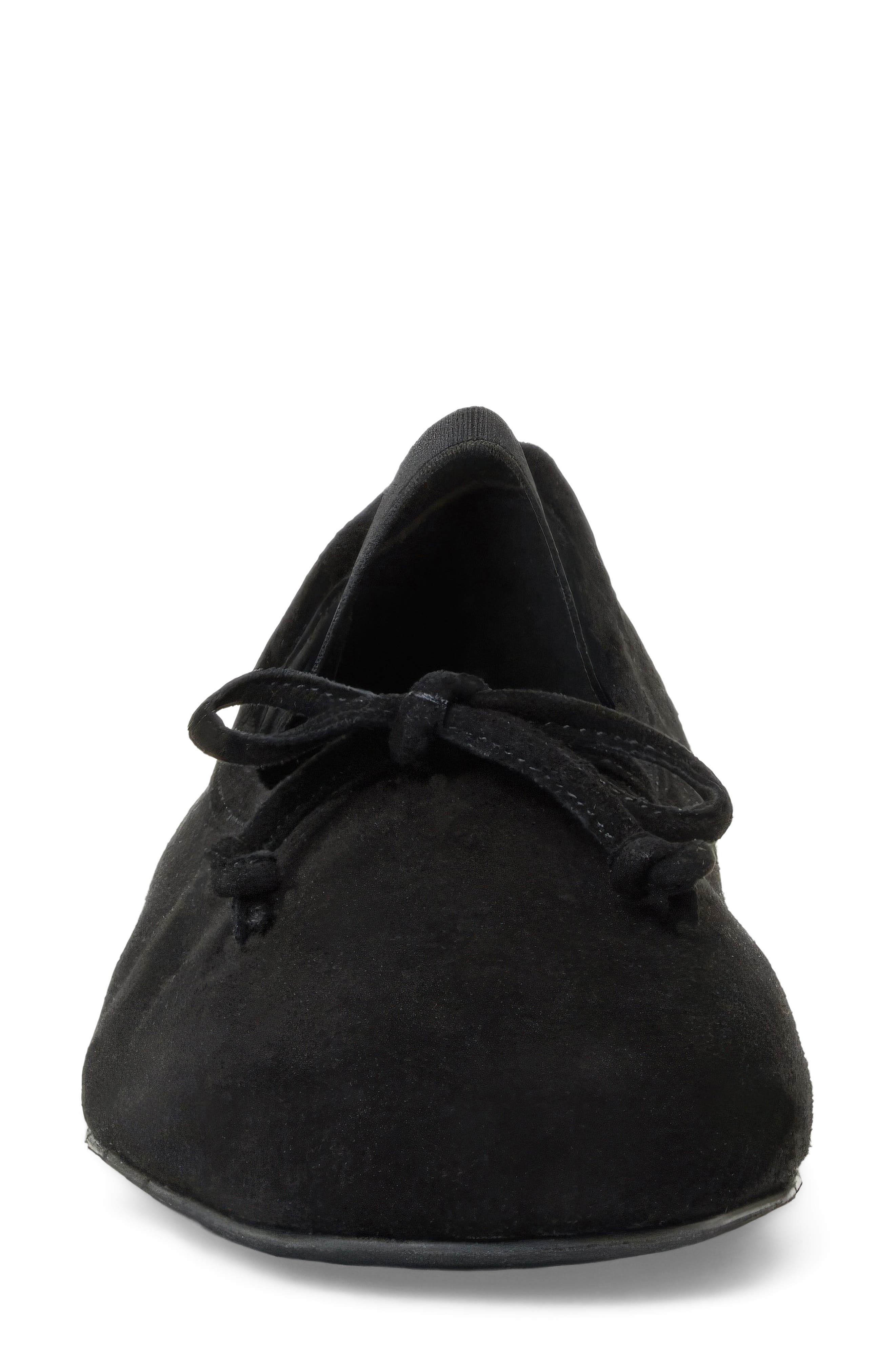 Carmella Mary Jane Flat, Alternate, color, BLACK KID SUEDE