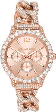 Michael Kors Layton Pavé Chronograph Bracelet Watch, 39mm