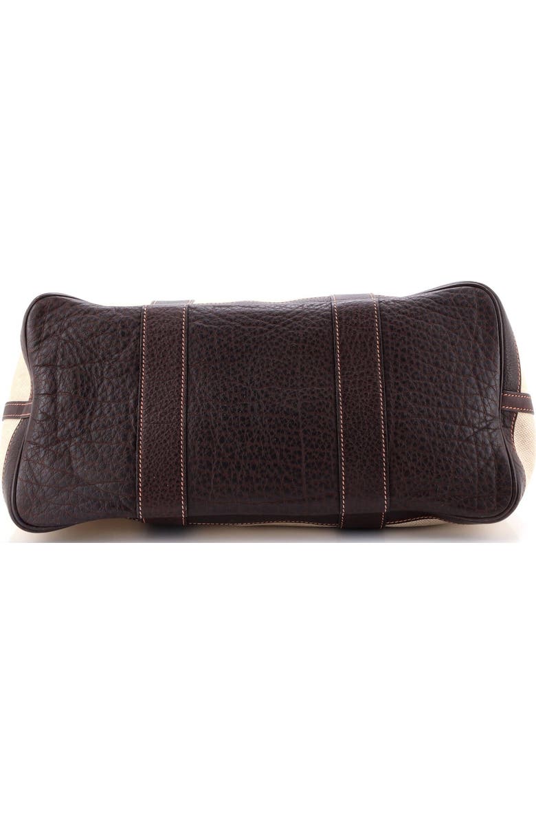 Pre-Owned Hermes Garden Party Tote Toile and Leather 36, Alternate, color, Cocaon