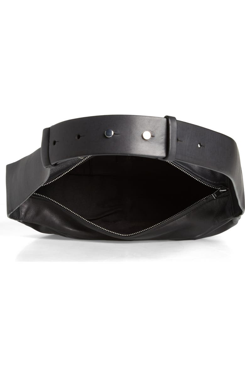 COS Leather Crossbody Bag, Alternate, color,