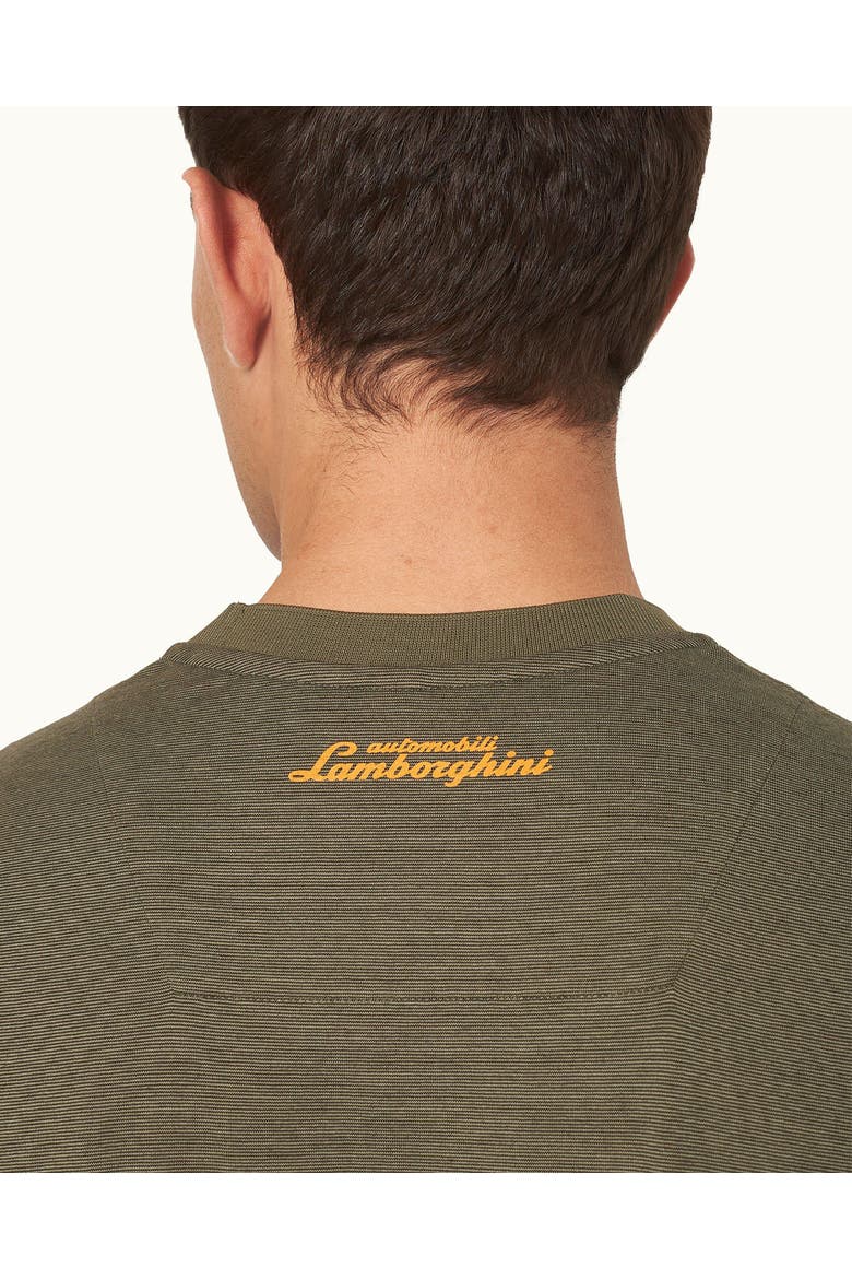 Ob Standard T T-Shirt, Alternate, color, VERDE TURBINE/ARANCIO APODIS