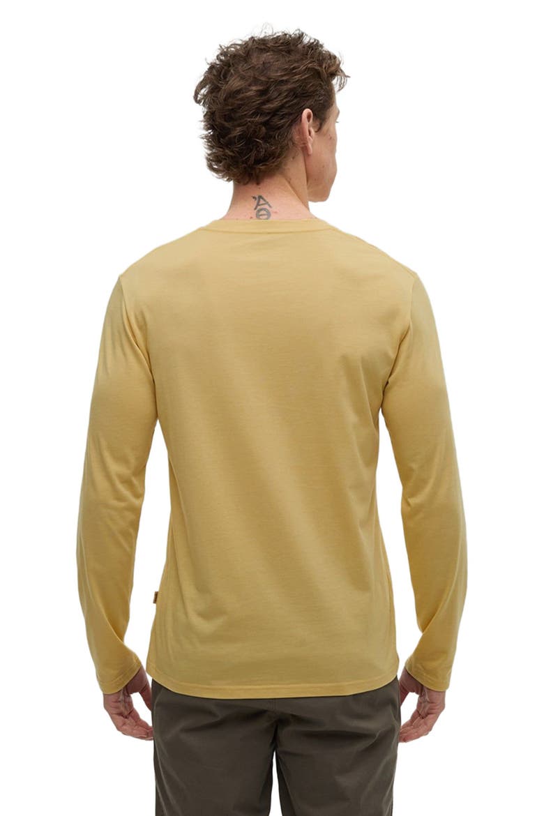Baker Longsleeve, Alternate, color, Dusk Yellow Heather