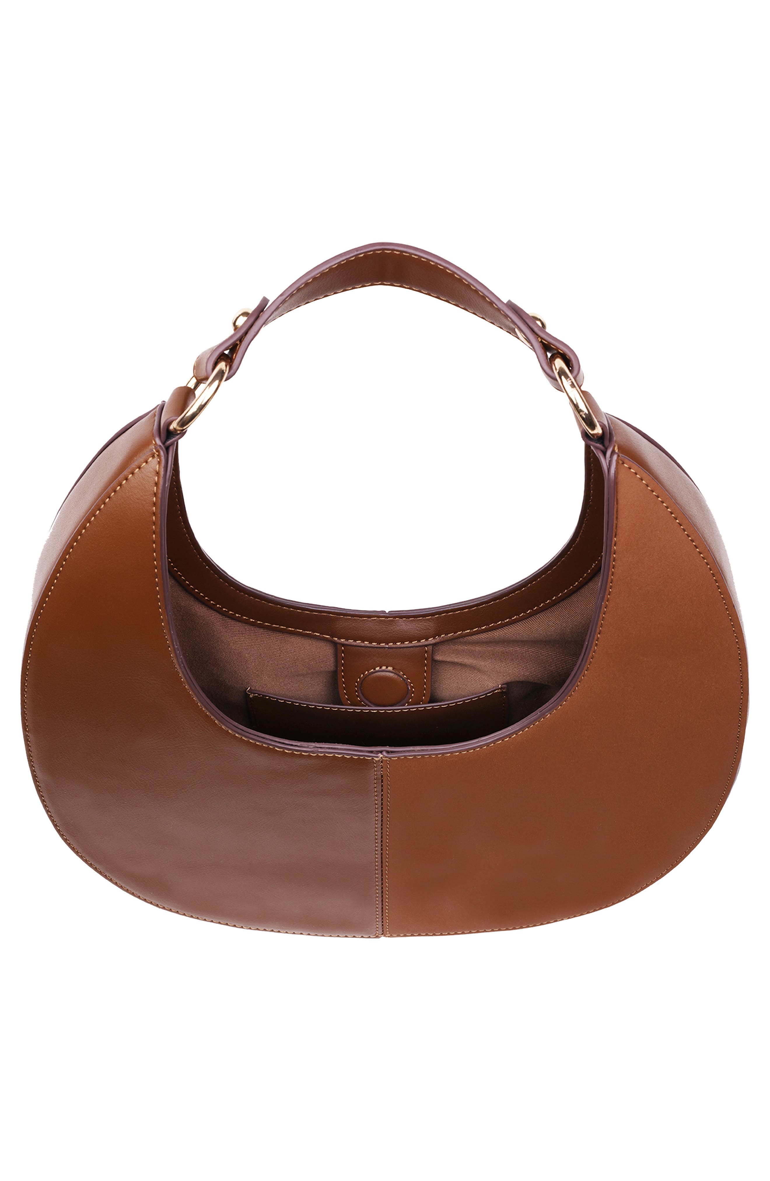 Smooth Shopper Bag, Alternate, color, BROWN