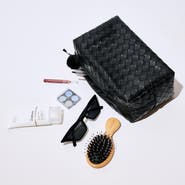 URBAN EXPRESSIONS HANDBAGS Weave & Wander Cosmetic & Travel Organizer Pouch