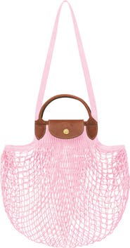 Longchamp Le Pliage Filet Knit Shoulder Bag