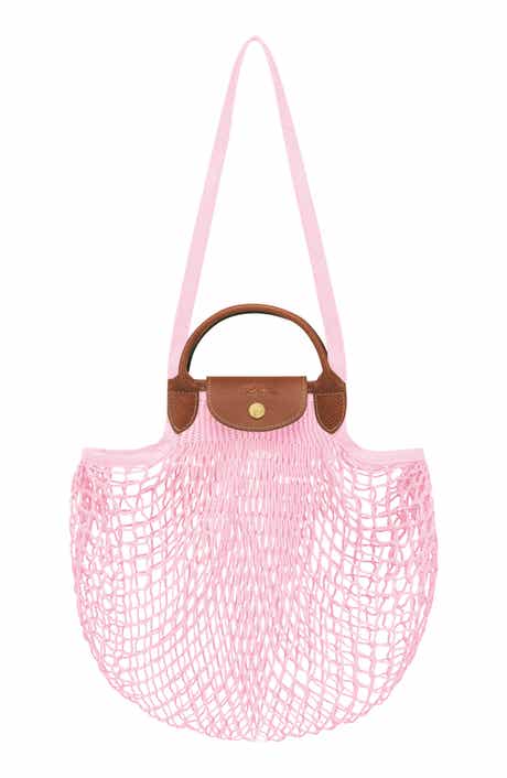 Longchamp Le Pliage Filet Knit Shoulder Bag
