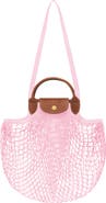 Longchamp Le Pliage Filet Knit Shoulder Bag