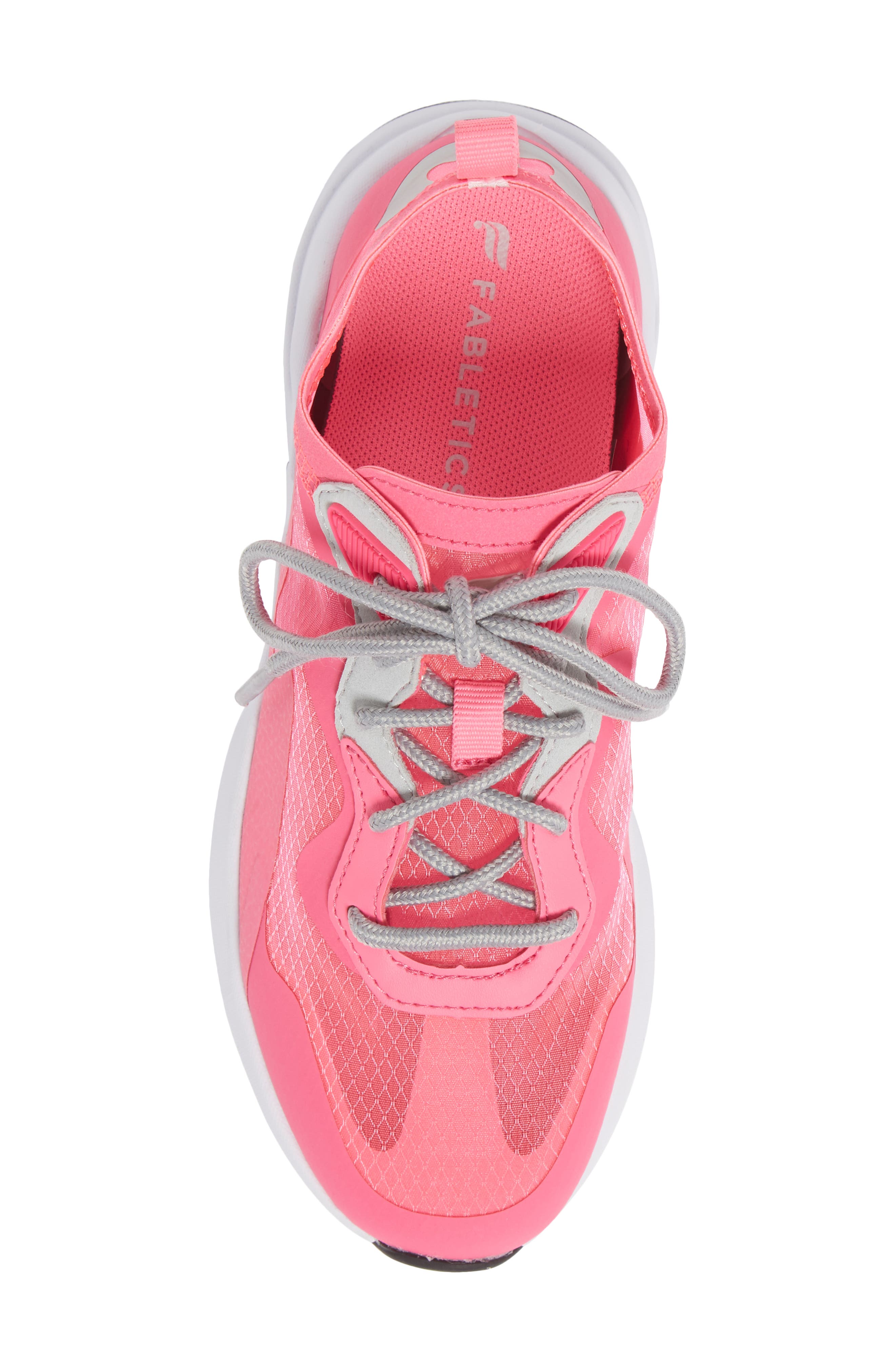 Larchmont Performance Sneaker, Alternate, color, NEON PINK