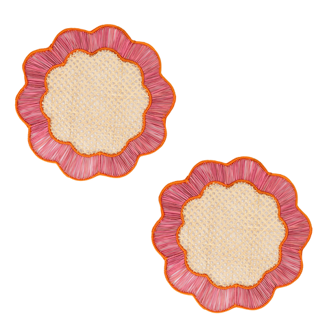 Hibiscus 3D Placemat - Set of 2