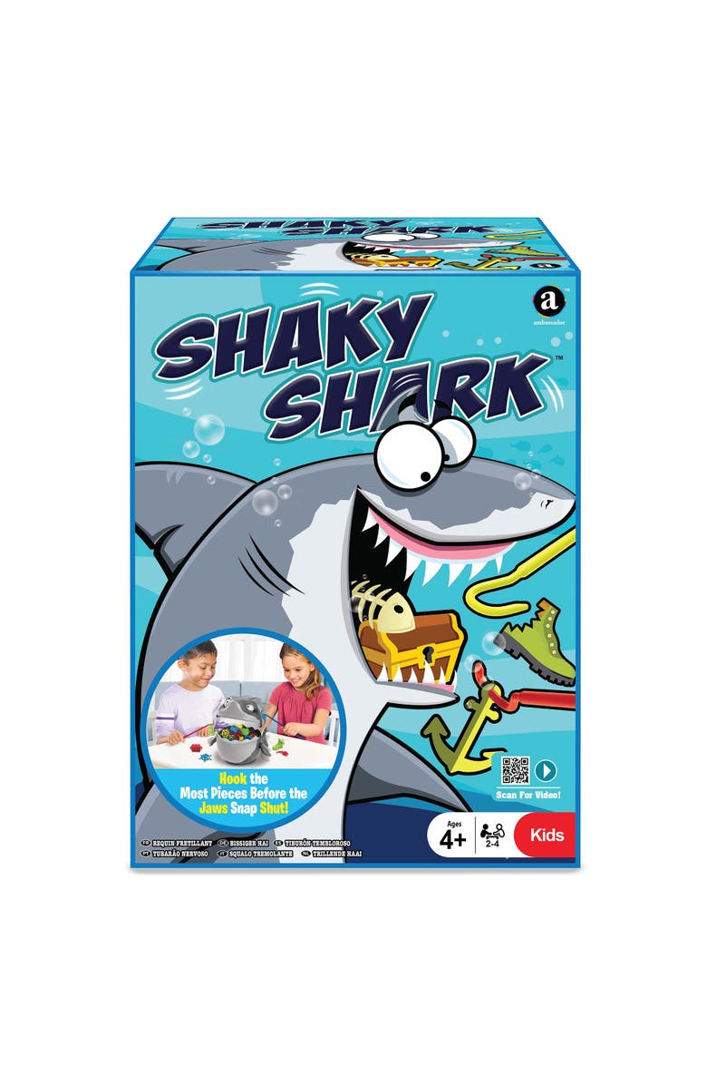 Ambassador Games Shaky Shark Children
s Reflex Board Game, Alternate, color,