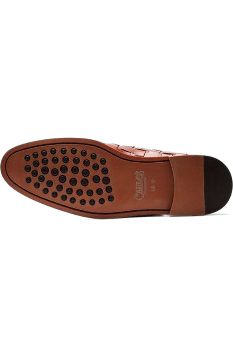 CARLOS SANTANA Pulse Tassel Loafer, Alternate, color, Tan Leather