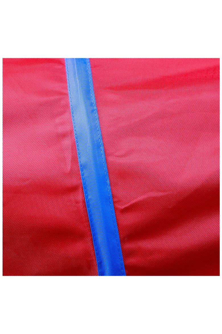 6-Foot Institutional Tunnel, Alternate, color, RED BLUE