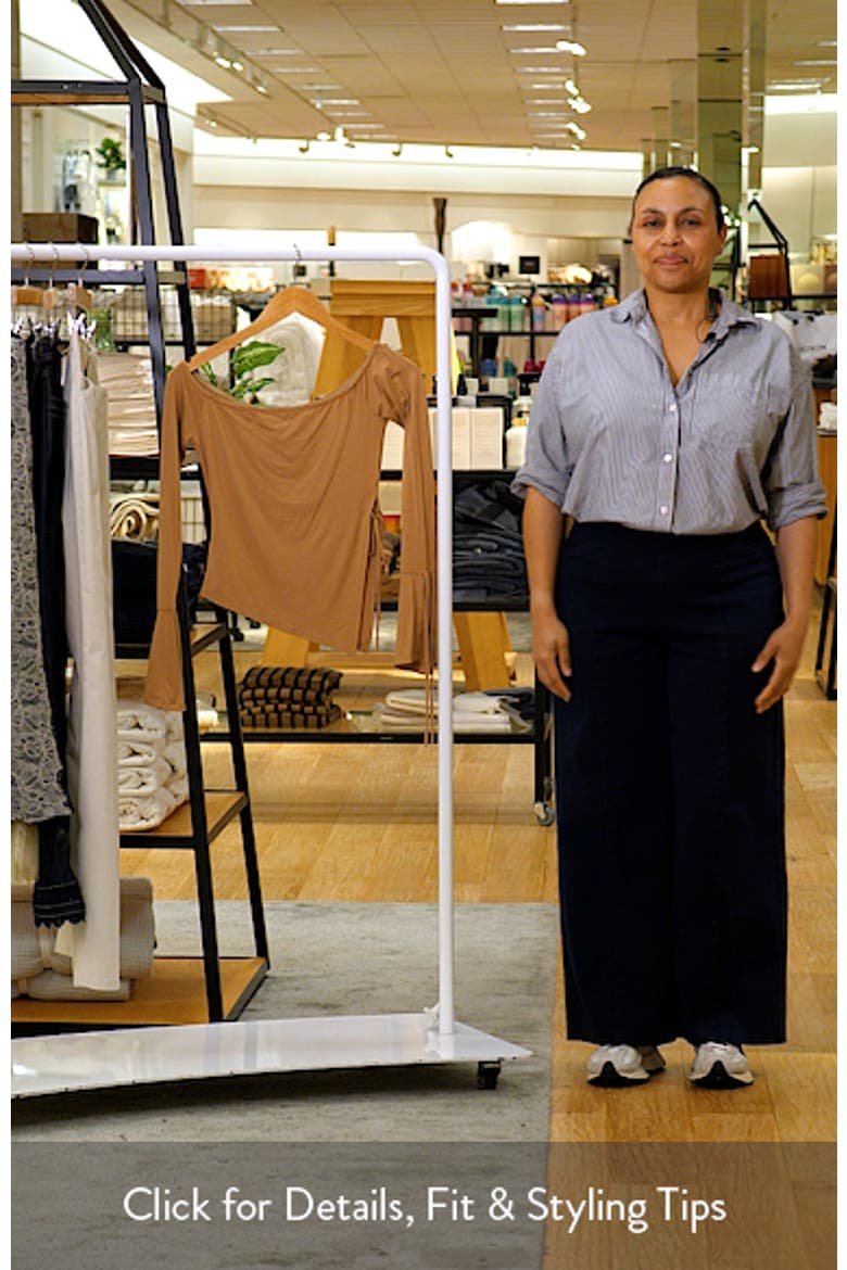 Jeni Asymmetric Side Tie Top video