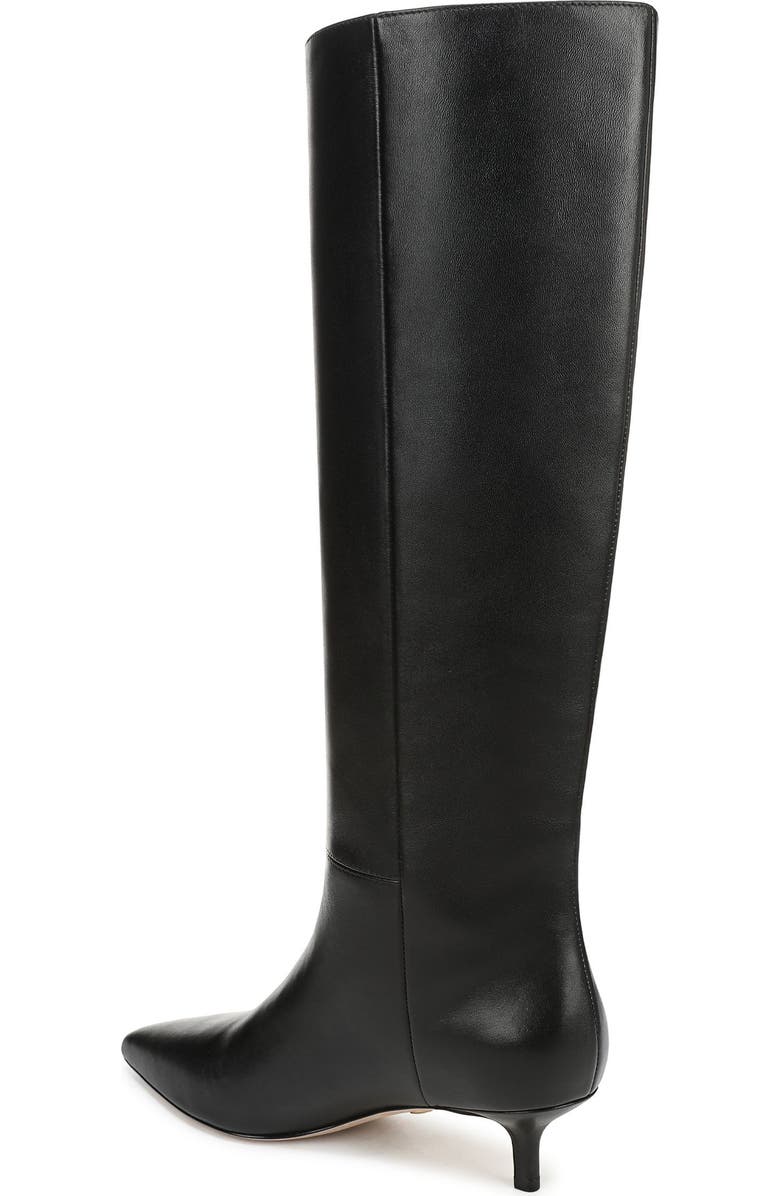 Veronica Beard Lisa 45 Knee High Boot, Alternate, color, Black Leather