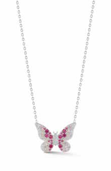 SPHERA MILANO Butterfly Pendant Necklace
