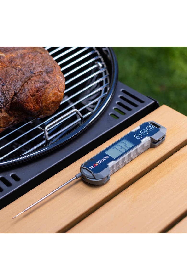 Temp & Time Thermocouple Instant Read Thermometer, Alternate, color, Grey