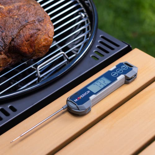 Maverick Temp & Time Thermocouple Instant Read Thermometer In Blue