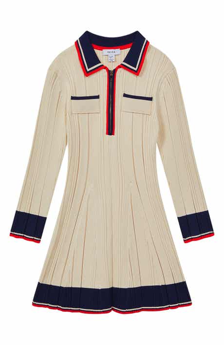 Reiss Kids' Annie Jr. Long Sleeve Sweater Dress