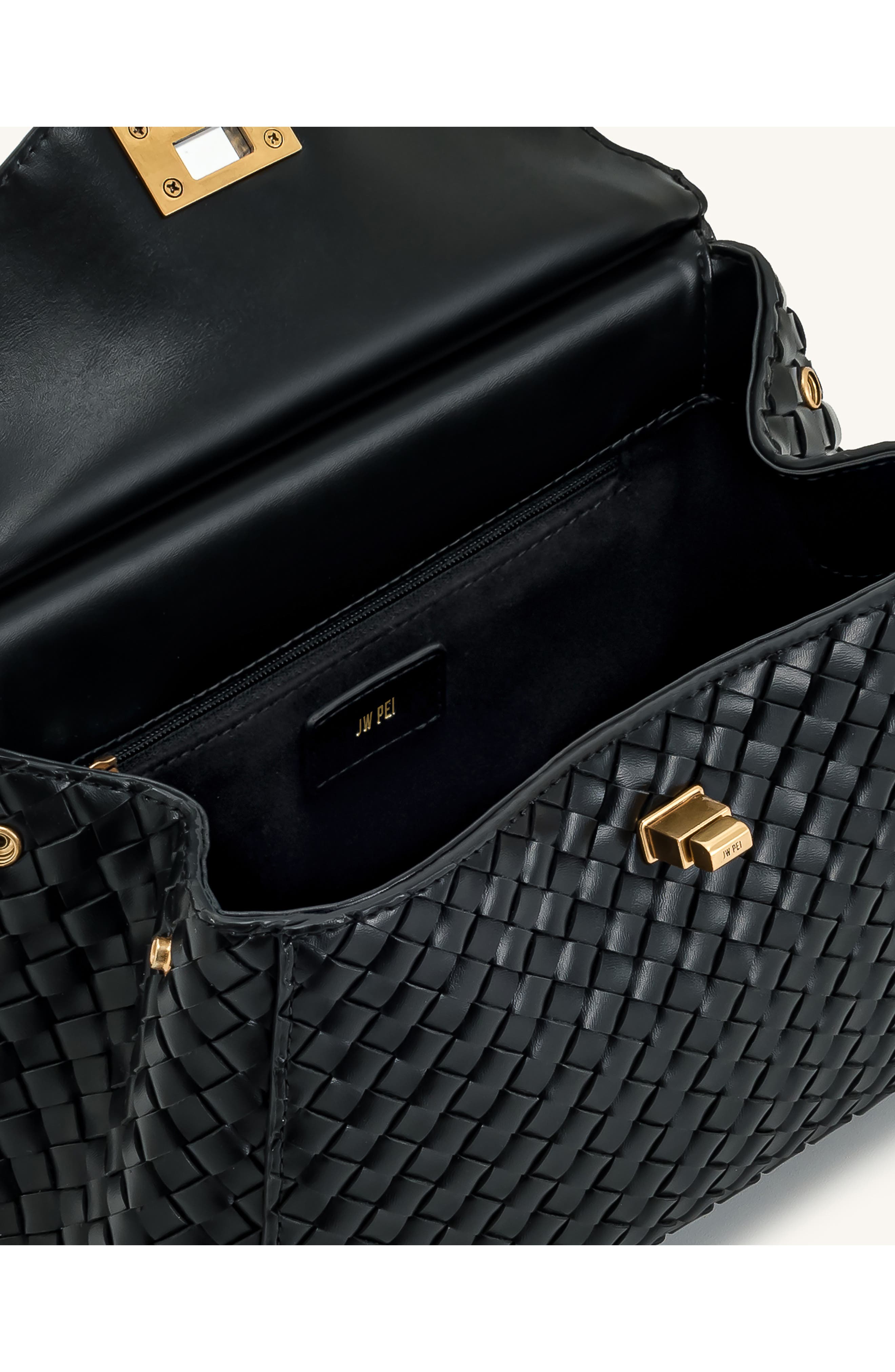 JW PEI Lucia Faux Leather Top Handle Bag, Alternate, color, 