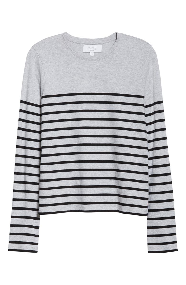 La Ligne Lean Lines Tee, Alternate, color,