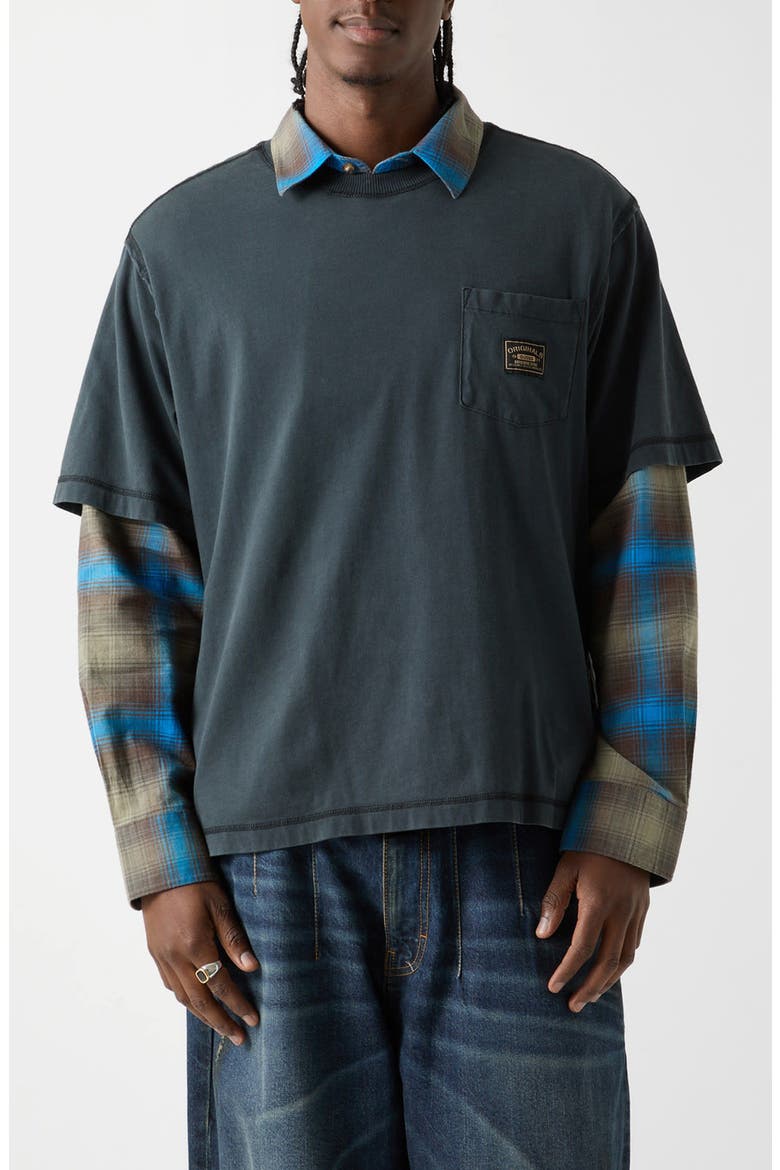 Go Oversize Boxy Cotton T-Shirt, Main, color, JET