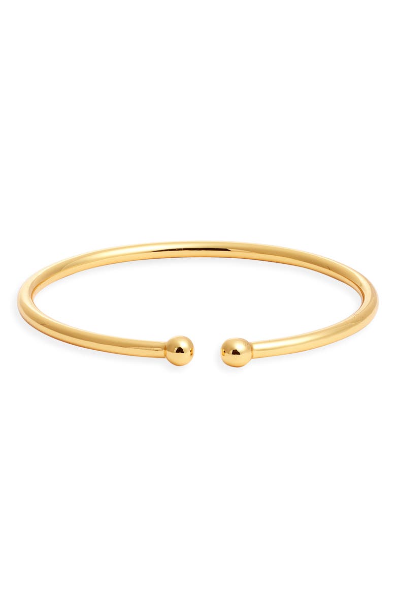 Kiara by Ki-ele Ayla Cuff Bracelet, Main, color, Gold