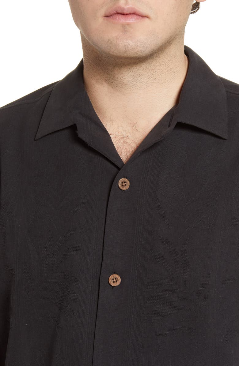 Tommy Bahama Tahitian Border Classic Fit Silk Shirt, Alternate, color,
