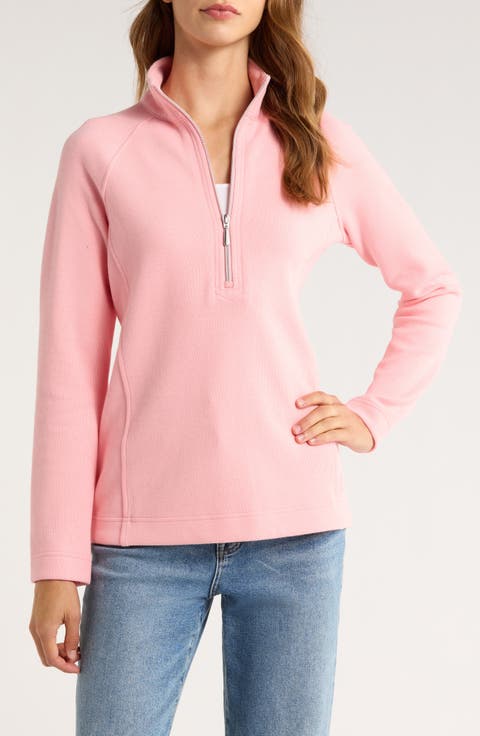 New Aruba Stretch Cotton Half Zip Pullover