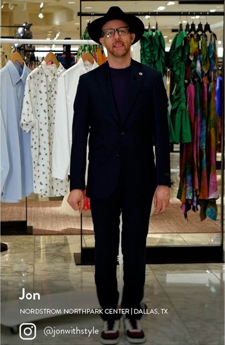 Jones Trim Fit Wool Suit, sales video thumbnail