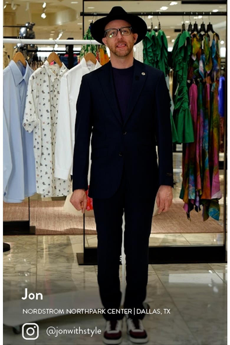 Jones Trim Fit Wool Suit video
