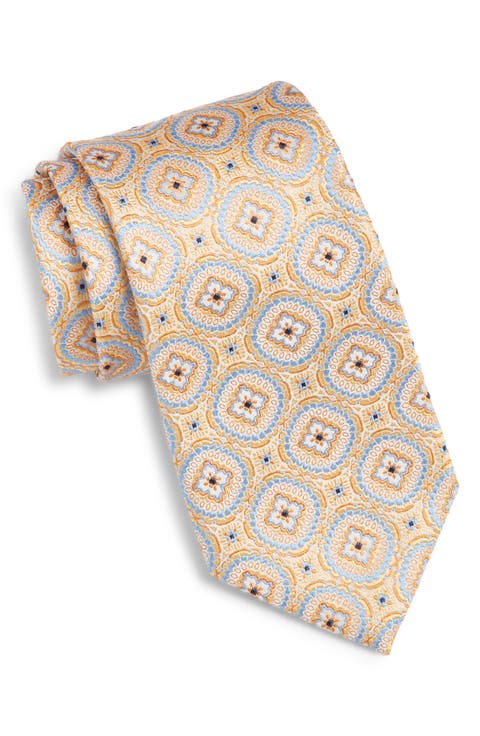 Medallion Silk Tie