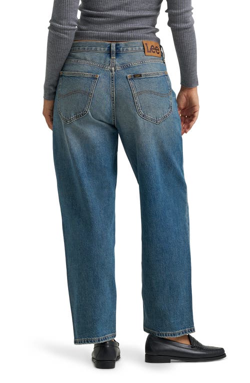 Lee Low Slung Slouchy Jeans In Blue